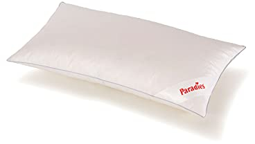 PARADIES Kissen 40x80 cm Nani medium Bio - Mehrkammerkissen, Öko-Tex Zertifiziert Standard 100 Klasse 1, medizinisch getestet
