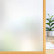 rabbitgoo Fensterfolie Blickdicht Sichtschutzfolie Fenster Selbsthaftend, Milchglasfolie Statisch Haftend 90 x 400 cm ohne Klebstoff Folie Sichtschutz Anti UV für Zuhause Büro Matt