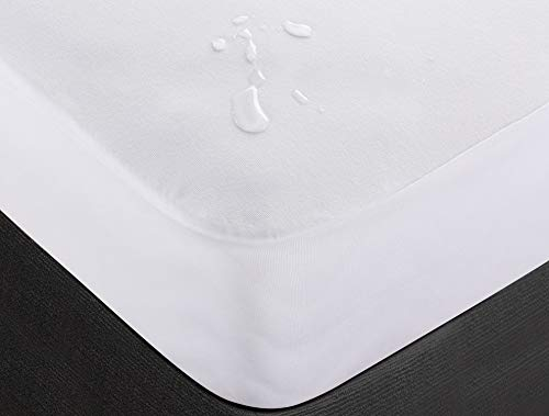 Madame Coco Matratzenschoner 100x200 cm Wasserdicht Atmungsaktiv, für Eine Person, Alaise Matratzen Topper 100x200 cm, Matratzenschoner groß für Bett Boxspringbett, Matratzentopper groß Waschbar