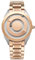 EUTOUR Herrenuhr Damenuhr Paar Uhren Magnet Uhr kein Glas Kugellager Uhren Quarz Armbanduhr mit Edelstahl Armband Silber-40mm