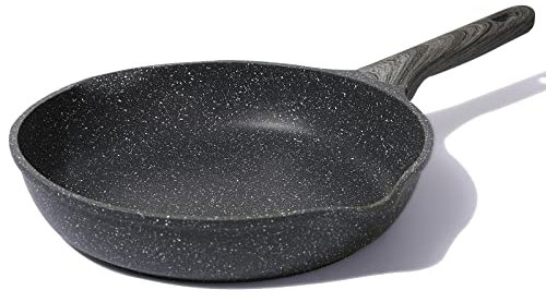 KOLEX Antihaft-Bratpfanne, antihaftbeschichtete Granit-Bratpfanne, Eierpfanne, Omelettpfannen, Steinkochgeschirr, Induktions-Bratpfanne, PFAS-frei, PFOA-frei, spülmaschinenfest (27,9 cm)