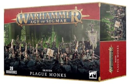 Games Workshop Skaven Pestilens Plague Monks Warhammer Age of Sigmar