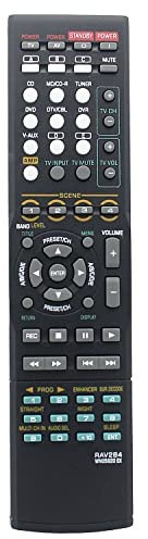RAV284 WN05820EX Fernbedienung Ersatz für Yamaha AV Receiver HTR-6230 HTR-6130 RX-V365 RX-V365BL RX-V363 RX-V363