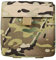Molle Side Plate Pouch Set Fit 6”x6” Side Plate 1000D Nylon Adjustable Tactical Plate Pockets Utility Protect Pockets Military Accessories Small Tool Pouch Waist Bag