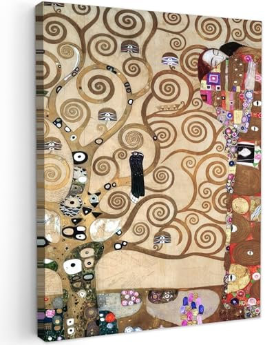 MuchoWow© Quadro Su Tela 30x40 cm Grandi Dimensioni Quadri Moderni Soggiorno Stampa Di Foto Decorazione Camera Letto Da Parete Con CorniceAlbero della vita - Gustav Klimt - Arte - Artista