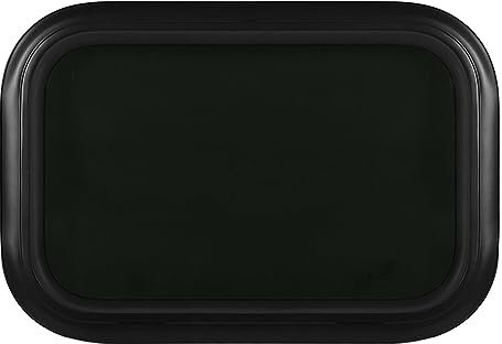 Finestra Fissa per Camper, 600x500 Mm Finestra per Porta d'Ingresso con Ingresso Fisso Finestra in Vetro Trasparente Nero con Telaio per Roulotte, Finestra per Camper
