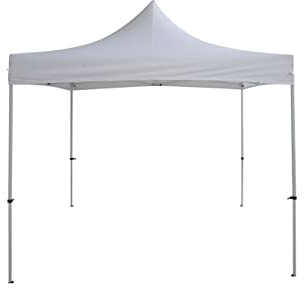 TrendLine Ersatzdach 2,95 x 2,95 m für Faltpavillon weiß Pavillondach