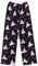 WANHONGYUE Kuromi Pantaloni del Pigiama da Donna Ragazza in Flanella Morbido Cartoon Pantaloni Pigiama Lunghi in Pile Invernale Caldo Abbigliamento da Notte Pantaloni Casual, Colore/2, M