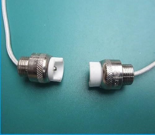 VNYRVZA 2 Stück Doppelkopf R7S Keramik-Lampenfassung, Lampenfassung, LED-Lampe, LED-Lampe, Heizrohr, Heizrohr, Lampentester, Lampenfassung