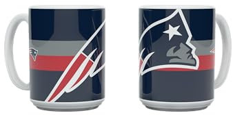 New England Patriots NFL Tasse Becher Kaffeetasse Mug ** Triple Logo ** 450 ml