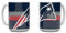 New England Patriots NFL Tasse Becher Kaffeetasse Mug ** Triple Logo ** 450 ml