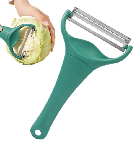 Kohlreibe Handheld Multifunktion schäler Edelstahl Kohlschneider, Kohlschneider-Zerkleinerer, Edelstahl-Käsereibe, Multifunktions-Zerkleinerer,Ideal Für Salat, Krautsalat & Meal Prep