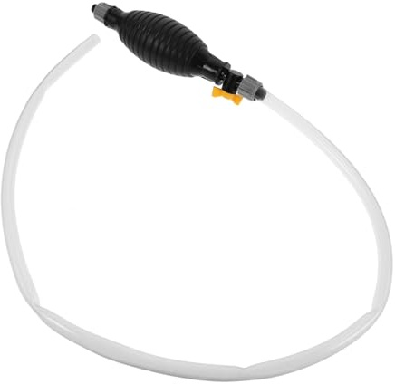 LOLIPPYY Pompa Manuale Sifone Autoadescante per Travaso Liquidi Pompetta Portatile per Benzina Olio e Acqua Tubo Pompa per Trasferimento Rapido senza Elettricità