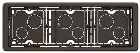 Legrand | Cadre saillie 3 postes Céliane, installation horizontale ou verticale, deux hauteurs réglables 27mm ou 40mm