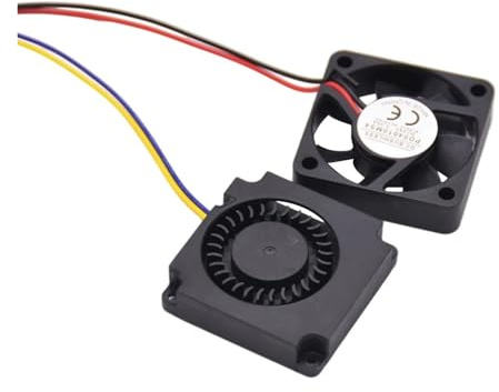 3D Printer Fan 4010 24v Black Plastic Extruder Cooling Fan,Compatible For Ender，3 V2 3 3Pro CR10 3D Printer Accessories 1pcs(12V 4010 Fan Kit)