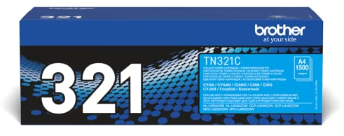 Brother Original Tonerkassette TN-321C cyan (für Brother DCP-L8400CDN, DCP-L8450CDW, HL-L8250CDN, HL-L8350CDW, MFC-L8650CDW, MFC-L8850CDW)