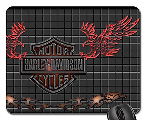 Harley carrelage Mouse Pad, Mousepad (25,9 x 21,1 x 0,3 cm)