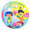 wellsamed wellsakids Zahnputzuhr, farbenfrohe Kinder Sanduhr bunt, selbstklebend rund 2 Minuten