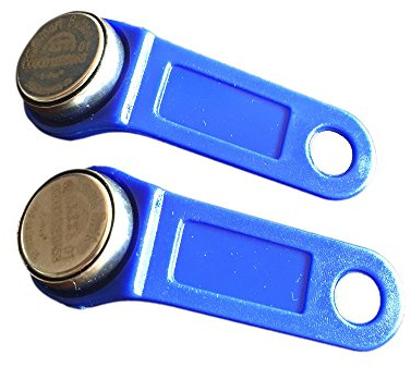 Ibutton DS1990A-F5 TM1990 TM Card Without Magnetic Blue Handle (pack of 10)