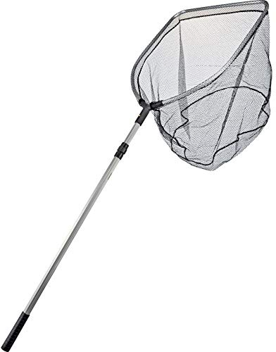 Osaga RETINO per Foglie Carpe Koi Pesci Rossi LAGHETTO Manico 0,8-1,5 M Rete 30X30 CM