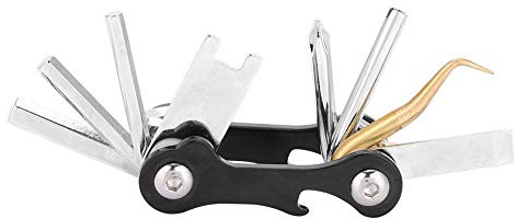 Allen Wrench Set, Portable Folding Multi-Function Allen Key Wrench 8 in 1 Wrenches Repairing Tools Set
