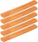 Lot de 5 porte-encens en forme de bâtonnets d'encens avec récupérateur de cendres, 23 cm de long (brun jaunâtre)