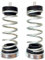 GENERICO Kit 2 Molle Rialzo Stabilizzatrici di Carico Compatibile per Fiat Panda 4x4 141 dal 1986 al 2004 e Autobianchi Y10 4X4 0305