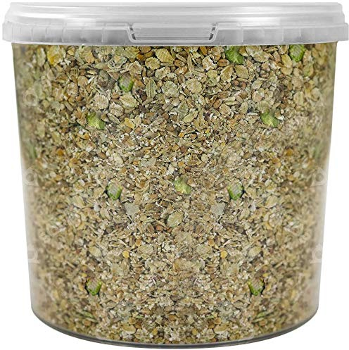 SQUAWK Duck & Goose Mix | Premium Grade Wild Bird Food | Tasty Outdoor Wildlife Snack | Nutritious, Protein-Rich Feed | Naturally Blended Ingredients | Corn, Grains, Wheat, Oils, Vitamins (10L Tub)