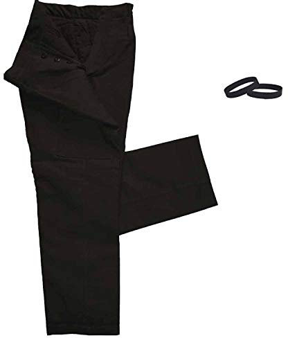 Leo Köhler Moleskinhose gefüttert, schwarz 14 (106)