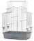 Ollesch XXL Vogelkäfig Wellensittich Kanarien mit Freisitz 58,5 x 38 x 65cm