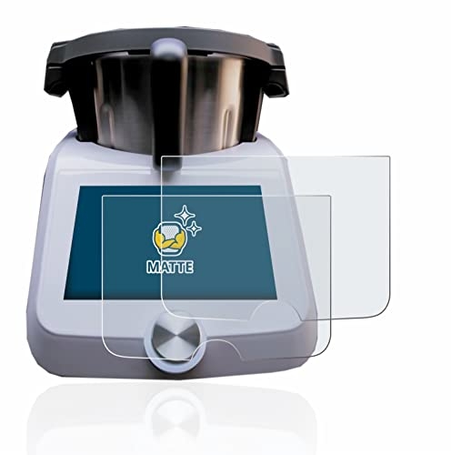 brotect Protection Ecran Anti-Reflet pour SilverCrest Monsieur Cuisine Smart (2 Pièces) - Film Mat