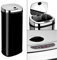 Dihl Rectangle 30L Stainless Steel Auto Sensor Kitchen Waste Dust Bin Automatic Motor BLACK