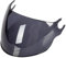 Shiwaki Visiera del casco Lente antigraffio Flip up Lente del parabrezza Visiera per LS2 of562 Sostituzione degli accessori Parti Facile da installare - Grigio