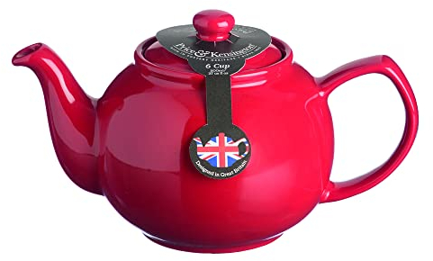 Price & Kensington 110 cl, 6 Cup Teapot, Red