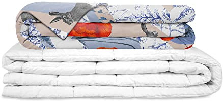 Gravity TherapieDecke Kühlende Gewichtsdecke - Schwere Decke für Erwachsene/Jugendliche Für besseren Schlaf, Größe: 150x220 cm, 10 kg