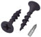SKIR'CO (700 pezzi) Nero fosfato finitura 3,5 x 19 mm viti per cartongesso, viti per legno, testa Phillips Bugle, viti per cartongesso