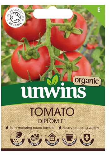 Unwins - Tomato, Diplom F1 (Organic)