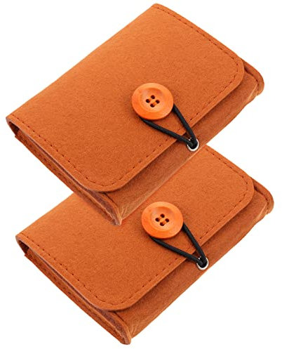 Beavorty 2 Stücke Beutel Filz Tasche Organizer Für Flaschen Kompakte Lagerung Fall