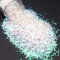 10 ml sechseckige Pailletten, Farblaser-Pailletten, Augen-Make-up, Glitzer, Kunsthandwerk, Spielzeug, DIY, Nagelkunst, Augen-Make-up, Kleber, Zubehör, 1 mm-ab, transparent, 1 mm, 10 ml