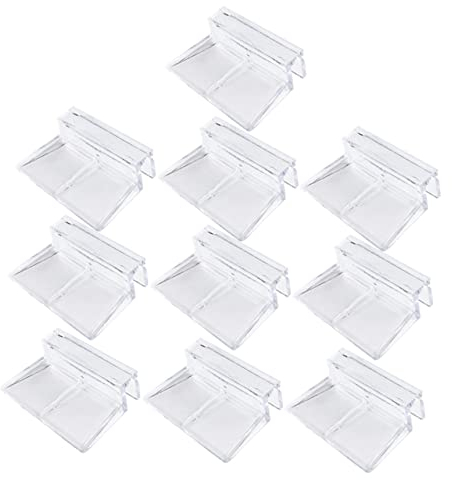 minkissy 10stücke Aquarien-acrylstützen Für Hochtransparente Halterungen Für Fischbehälter Reptilien Und Tierglasbehälter Langlebig Und Kratzfest