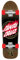 Santa Cruz Global Flame Dot Skateboard Cruzer, 24,6 x 80,5 cm