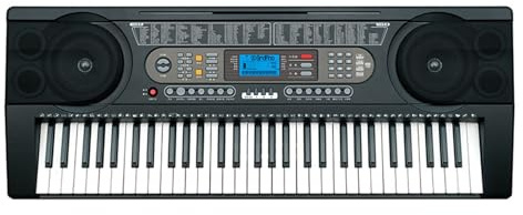 teclado piano electrónico Teclado Electrónico Profesional De 61 Teclas Con 128 Tonos/ritmos