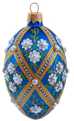 HAMBURGER WEIHNACHTSKONTOR® - Osterei mit Wiesenblüten