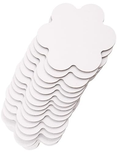 VILLFUL 15pezzi Magnetici Pannelli per Dipingere Tela Bianca di Tavole per Pittura con Forma Creativa per Decorazioni Fai Te