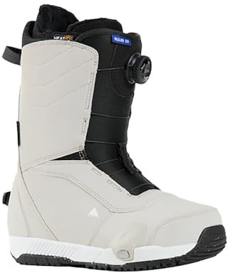 burton Ruler Step on Gray Cloud Herren Snowboardstiefel – Herren – Größe 43 – Grau