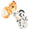 MUSISALY 2stücke Tier Schnapparmband Für Junge Mädchen Tierarmband Mit Giraffe Und Schneeleopard Lustige Party Mitgebsel Für Kindergeburtstage Und Themenfeiern