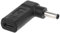 for DC Power Adapter Type-C Female to 4.5x3.0mm Male Jack Laptop Interface Connector for Dell XPS12 13 9360 9350 Laptop