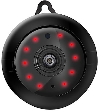 NUOBESTY 1080p Home Security Camera 100w Cmos Sensor Black Indoor Surveillance Motion Compatible Cctv for Home Monitoring