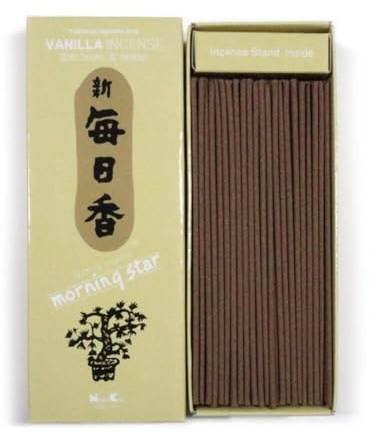 Nippon Kodo Räucherstäbchen, Vanilla, 200 Sticks & Halter