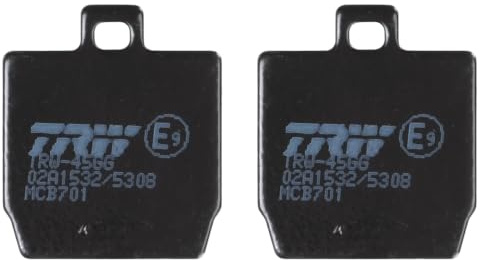 TRW MCB701 Organic Allround Bremsbelagsatz für Yamaha Motorcycles NS 2013 - Hinterachse und andere Motorräder